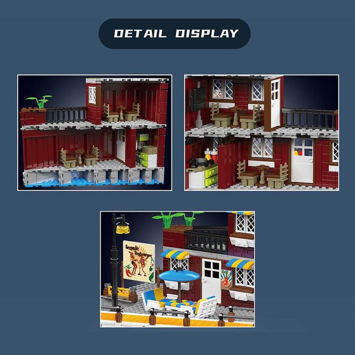 Image du produit Mould King Restaurant Seaside