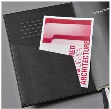 Actual product image Sigel Pure, Hardcover (A5, Checked, Hardcover)