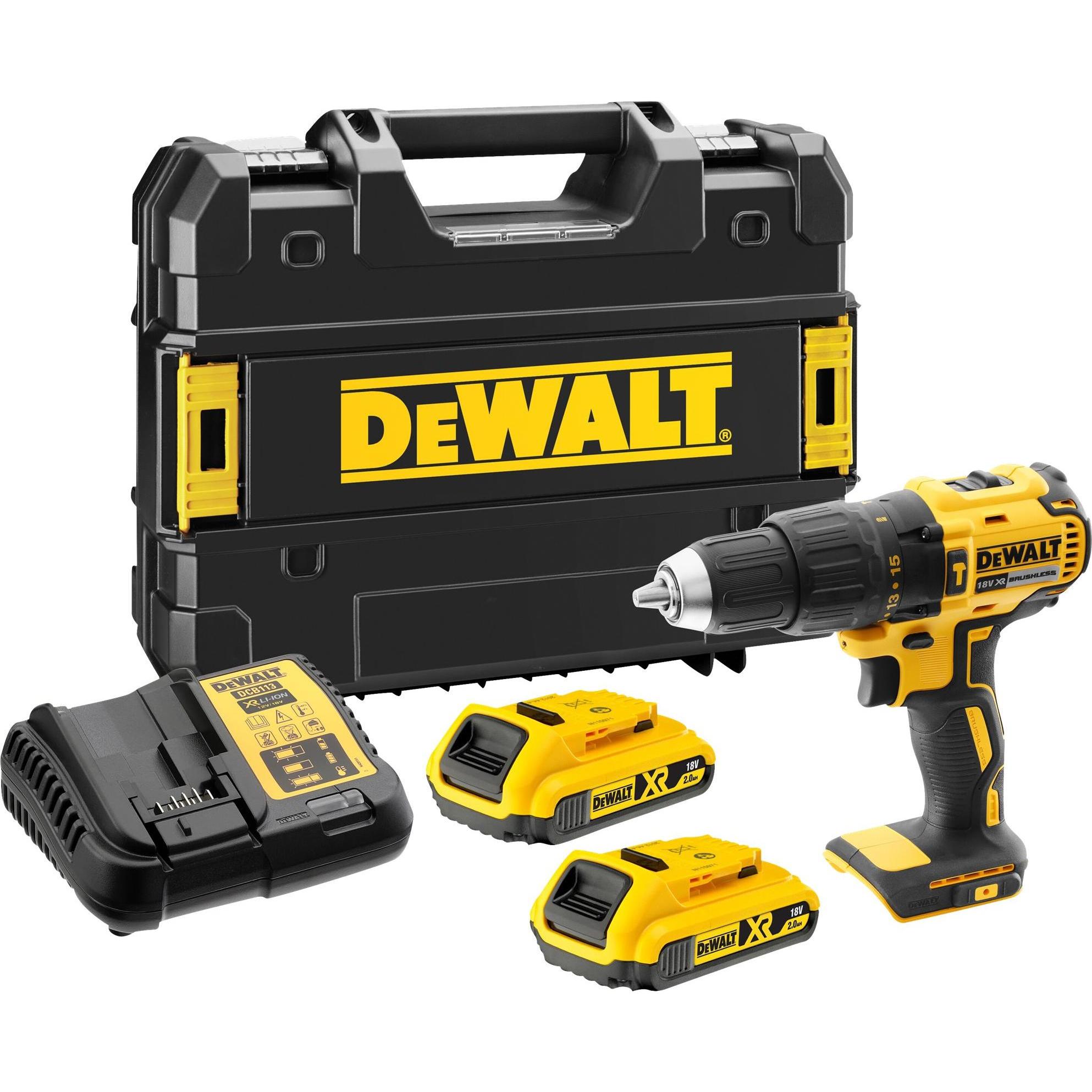 Thumbnail - DeWalt, Bohrmaschine + Akkuschrauber, DCD778D2T (Akkubetrieb)