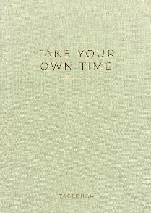 Image du produit »Take your own time« Tagebuch (Allemand, 2021)