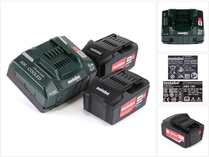 Produktbild Metabo Basis-Set (18 V)