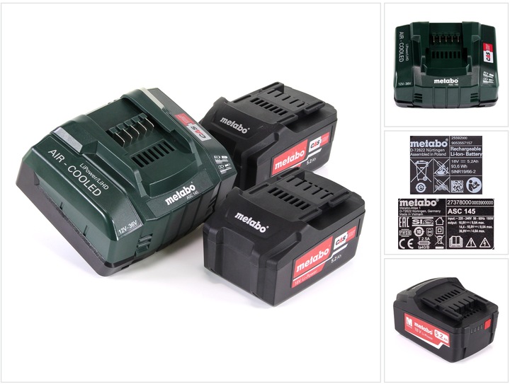 Produktbild Metabo Basis-Set (18 V)