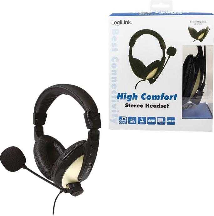 Actual product image LogiLink Stereo Headset (Cable)