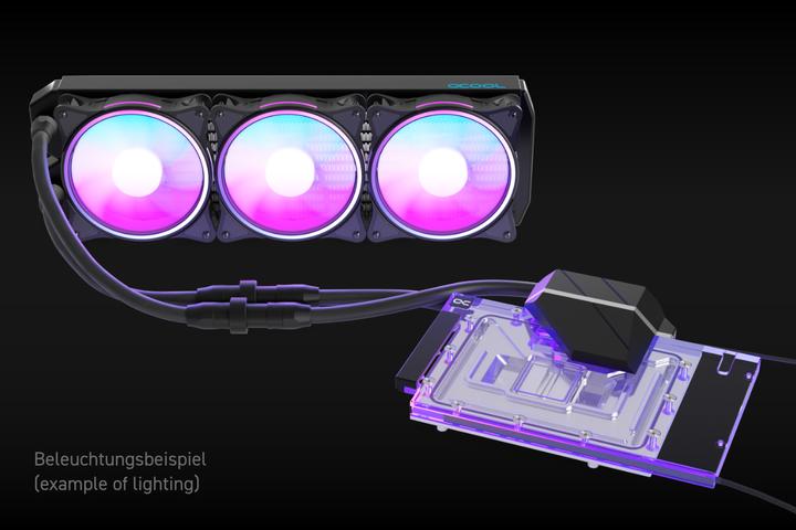 Produktbild Alphacool Eiswolf 2 AIO - 360mm RTX 4080 Strix mit Backplate