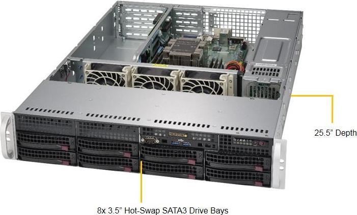 Produktbild Supermicro 5029P-WTR: Xeon Scalable