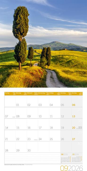 Actual product image Traumpfade Kalender 2026 - 30x30 (30 x 30 cm)