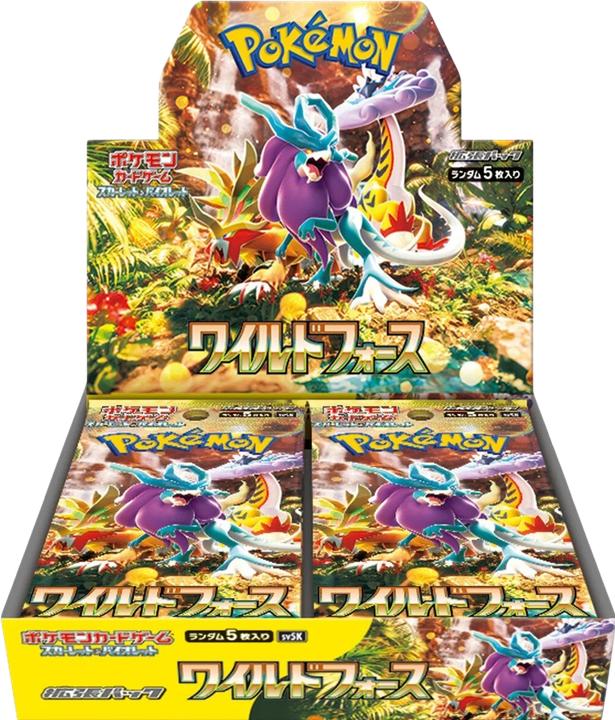 Produktbild Pokémon Scarlet & Violet Wild Force (sv5K) Booster Display (Japanisch, Booster Display)