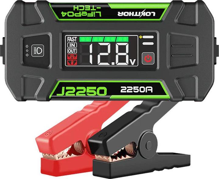 Produktbild Lokithor J2250 Pro 12V LIFEPO4 Jump Starter 2250 Amps (2250 A)