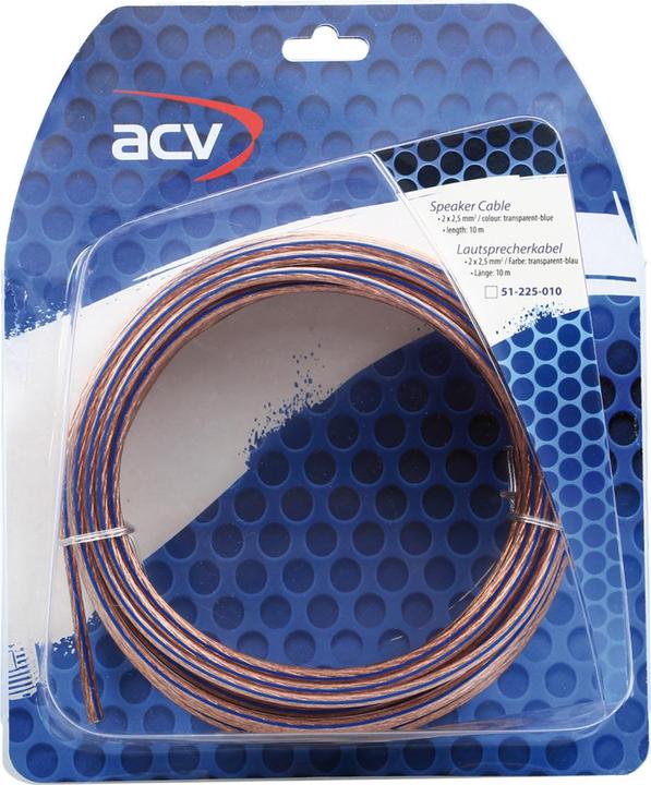 Produktbild ACV Car HiFi Lautsprecherkabel-Set 2 x 2.50 mm² 10 m