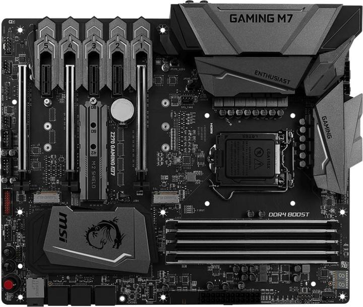 Produktbild MSI Z270 Gaming M7 (LGA 1151, Intel Z270, ATX)