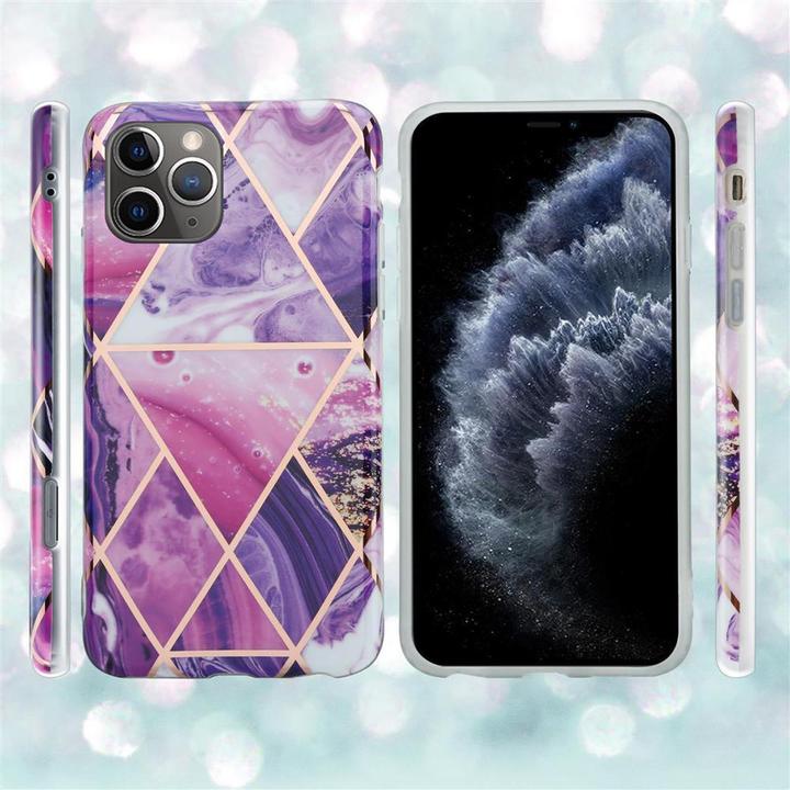 Image du produit Cadorabo Couverture IMD TPU Marbre coloré (Apple iPhone 11 Pro)