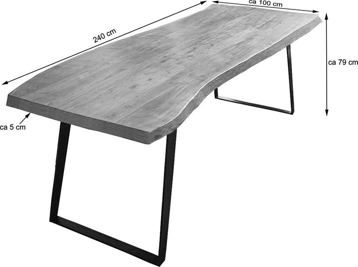 Produktbild SAM Halmstad (240 x 100 x 79 cm)