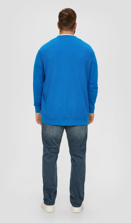 Immagine prodotto s.Oliver Strickpullover Strickpullover mit Waffelpiqué-Muster (4XL)