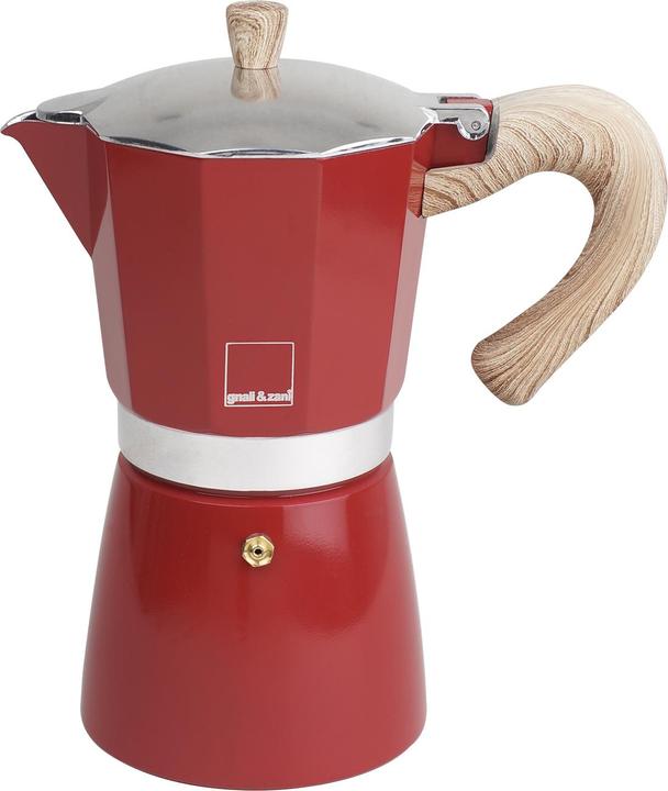 Immagine prodotto Profino Venezia - Macchina per caffè espresso, rossa, 9 tazze (9 Tazze)