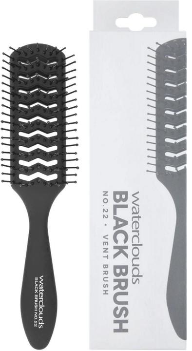 Actual product image Waterclouds Black Brush 22 Vent Bristle