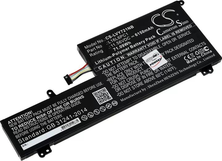 Immagine prodotto AccuCell Batteria Lenovo Yoga 720-15ikb 80x7, 720-15ikb 80x700brge, tipo L16L6PC1 e altre. (6150 mAh)