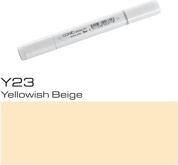 Image du produit Copic Sketch type Y - 23 (Y23 - Yellowish Beige, 1 x)