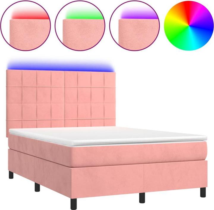 Image du produit vidaXL Boxspringbett (140 x 190 cm)