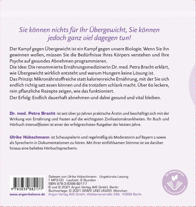 Immagine prodotto Perdita di peso garantita (Ulrike Hübschmann, Petra Bracht, Tedesco)