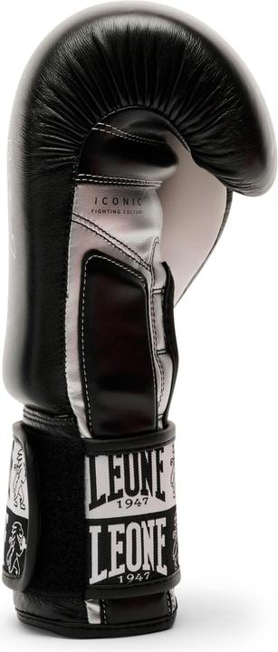 Immagine prodotto Leone Guantoni da boxe Iconic Nero GN208 (14 OZ, Taglia unica)