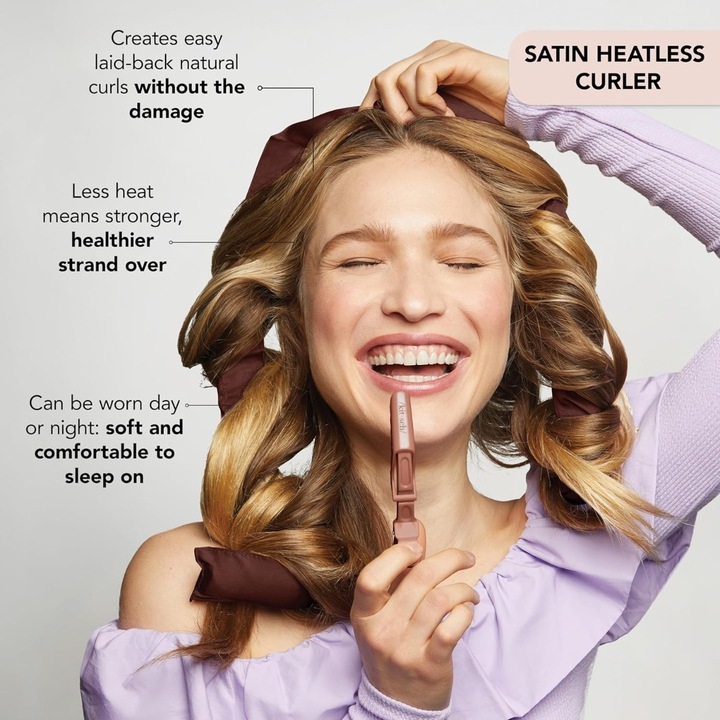 Image du produit Kitsch Kit de bigoudis XL heatless Curling
