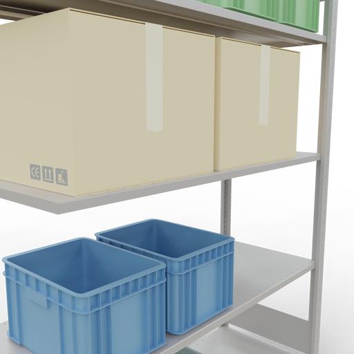 Image du produit Schulte Lagertechnik Système enfichable Élément suivant MULTIplus150 avec traverse de longueur