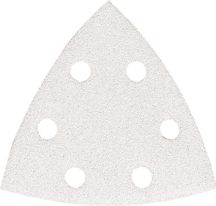 Actual product image Makita P-42787 Sanding sheet 94 x 94 K60 White Velcro fastener 50 pieces