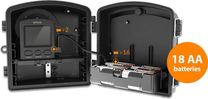 Image du produit Brinno Caméra time-lapse BCC2000Plus Noir (2 Mpx)