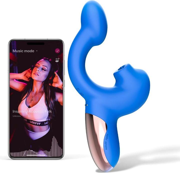 Magic Motion Magic Ponder Vibrator mit Lick & GPunkt Funktion Blau Magic Motion Magic Ponder Vibrator mit Lick & GPunkt Funktion Blau