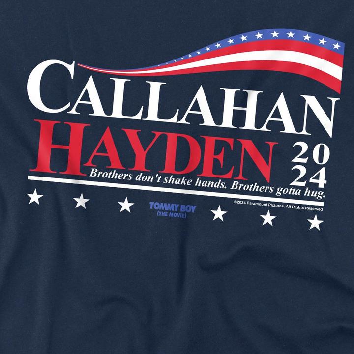 Actual product image Mens Callahan And Hayden For President 2024 T-Shirt (5XL)