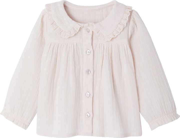 Immagine prodotto Vertbaudet Baby Bluse mit Bubikragen, Baumwollmusselin (86)