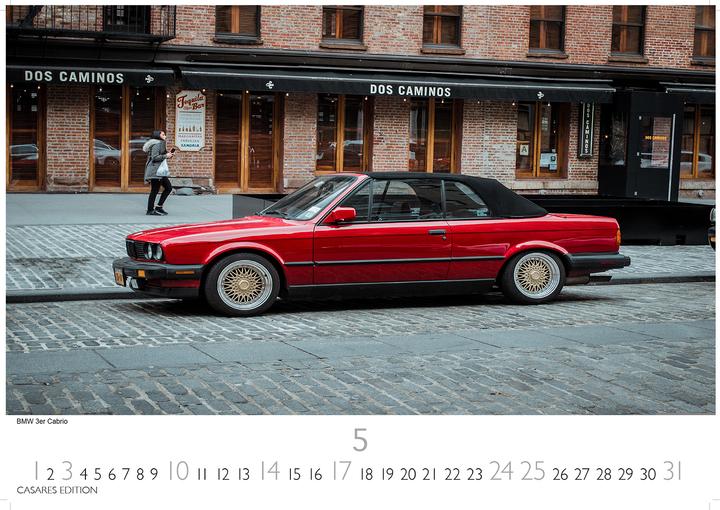 Produktbild BMW Classic Cars 2026 S 24x35cm (24 x 35 cm, Deutsch)