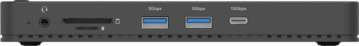 Actual product image Unitek STACJA DOKUJĄCA USB 4 12W1 HDMI/DP 8K 4X USB-C 3XUSB-A SD POWERDELIVERY 100W (USB-C, 12 Ports)
