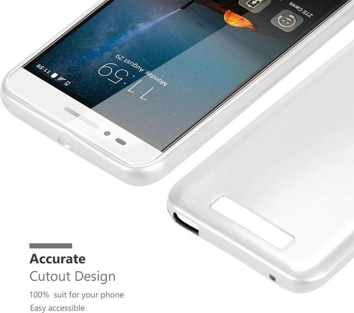 Produktbild Cadorabo TPU Matt Metallic Cover (ZTE Blade A612)