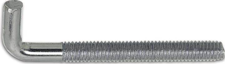 Produktbild Lüsebrink Schraubhaken (Hackenschraube) mit metrischem Gewinde ø M 6x60 mm verzinkt (100 Schrauben pro Stück)