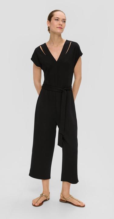 Produktbild s.Oliver Overall Jumpsuit aus Interlock-Jersey mit Elastikbund (40)