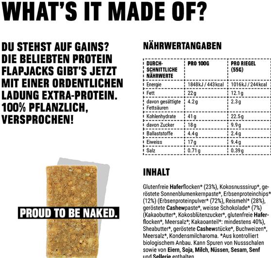Produktbild Peak Punk Bio Protein Bar (55 g, 12 Stk.)