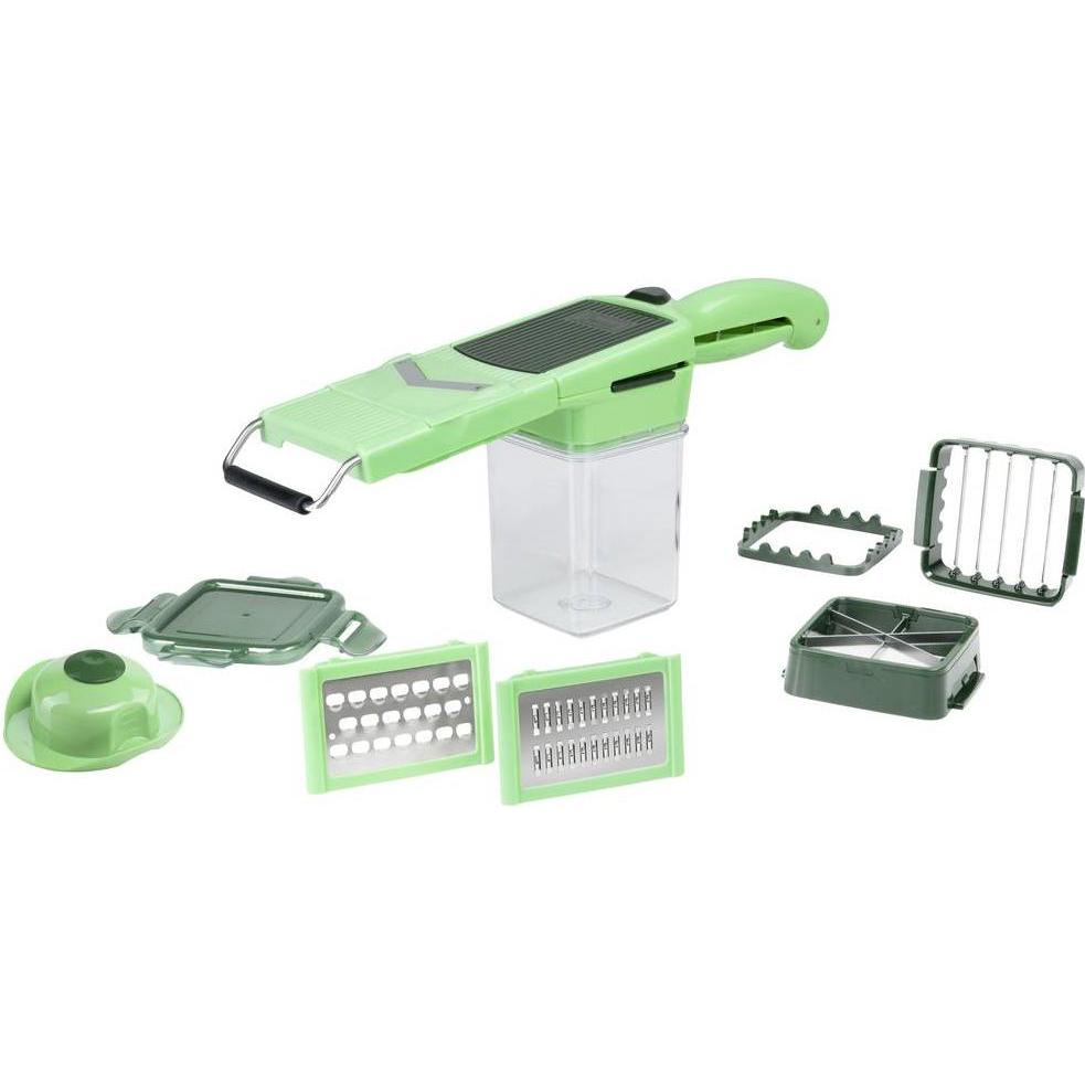 Genius Nicer Dicer Quick Professional, Küchenreibe, Grün