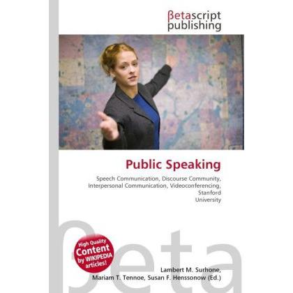 Public Speaking, Fachbücher