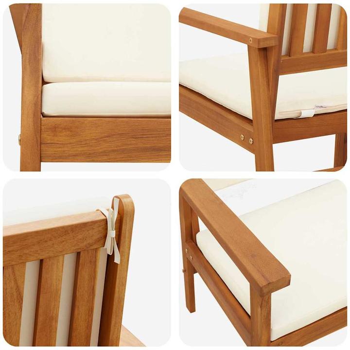 Actual product image vidaXL Garden bench