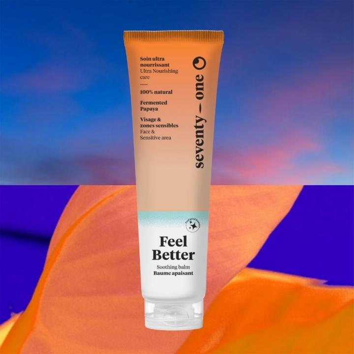 Actual product image SeventyOne Percent Feel Better Soothing Balm Ultra Nourishing Fermented Papaya Natural (40 ml)