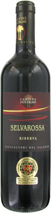 Produktbild Cantine Due Palme Cellino San Marco Selvarossa Riserva Due Palme Salice Salentino DOC Puglia (1 x 75 cl, 2016)