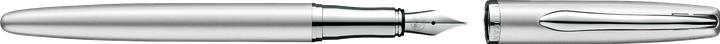 Actual product image Pelikan Rollerball fountain pen & rollerball Jazz® Noble Elegance in a set, silver (Silver, 2x)