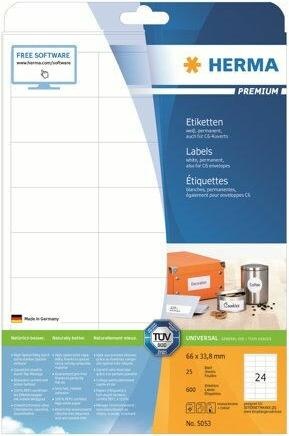 Produktbild Herma Universal Etiketten A4