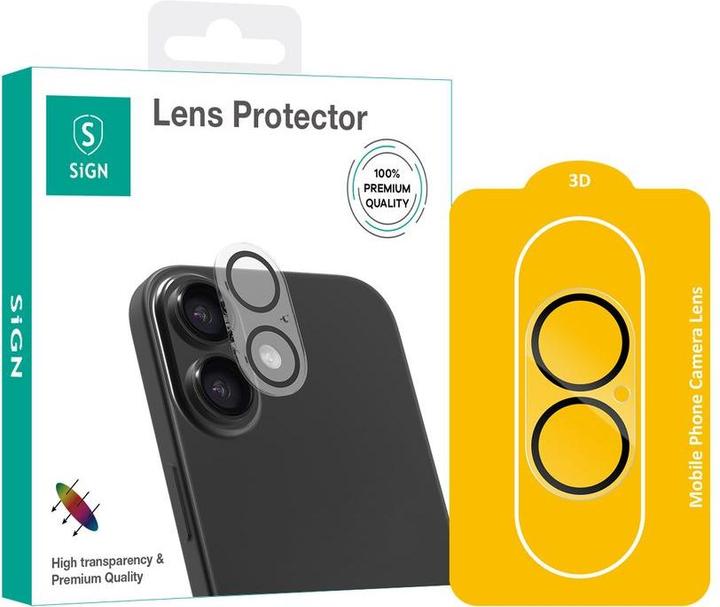 SIGN Lens protector in tempered glass for iPhone 17 (Apple iPhone 17)