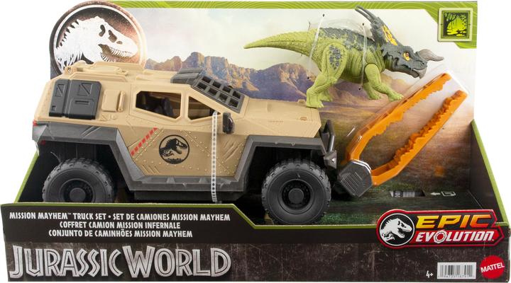 Image du produit Mattel Truck & Einiosaurus mit Flip & Roll
