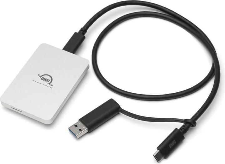 Actual product image OWC 480GB Envoy Pro Electron ultra compact USB-C 10Gb/s dust & water resistant rugged - Read/Write ov... (0.48 TB)