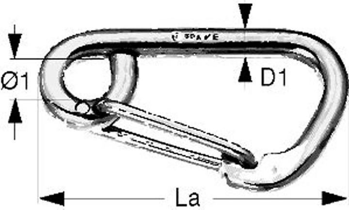 Image du produit Wichard WI Mousqueton symétrique