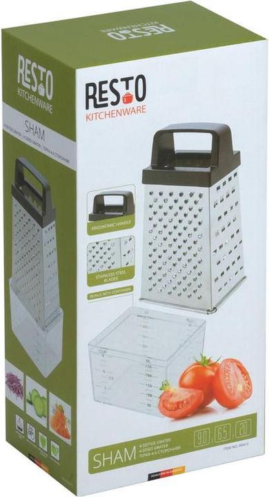 Actual product image Resto GRATER WITH CONTAINER 4 SIDES/95412