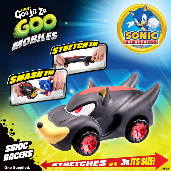 Actual product image Goo Jit Zu Goo Mobiles - Sonic-Shadow Racer